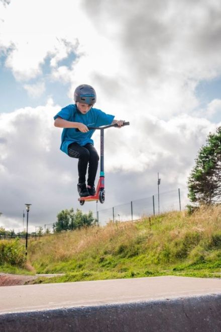 Dominator Trooper Stunt Scooter Teal Black