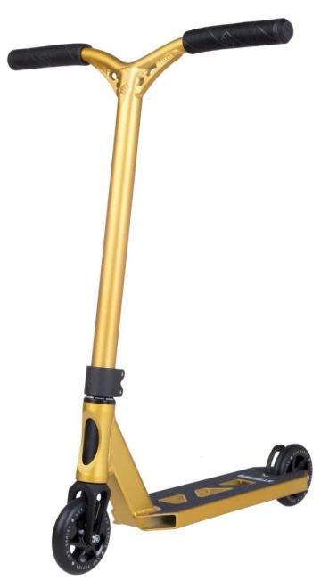 Striker Lux Youth Stunt Scooter Gold Black