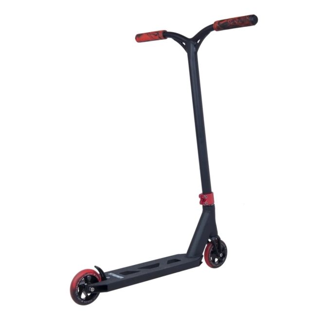 Striker Lux Youth Stunt Scooter Black Red