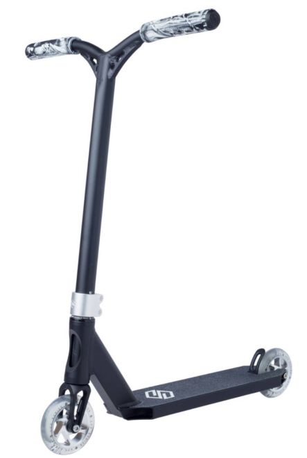 Striker Lux Youth Stunt Scooter Clear Silver