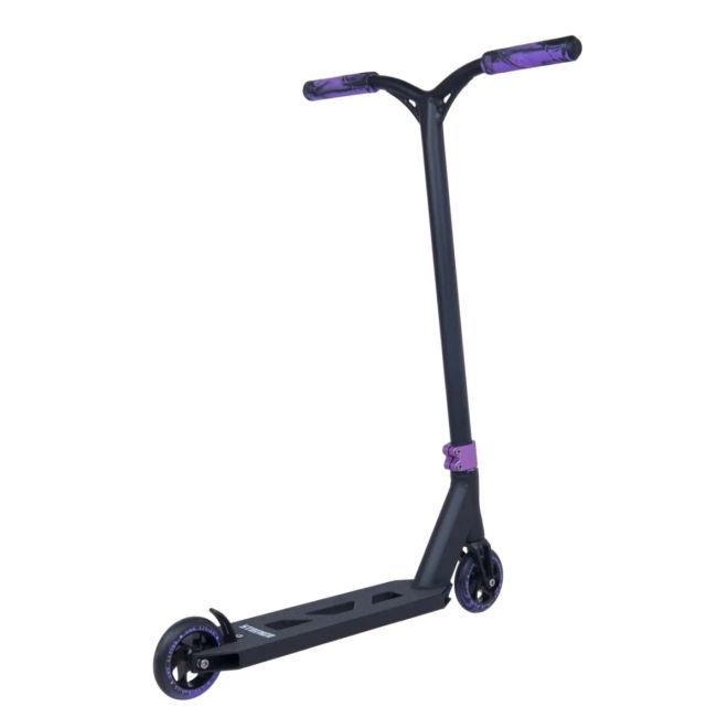 Striker Lux Youth Stunt Scooter Black Purple
