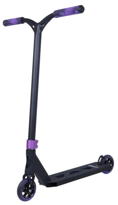 Striker Lux Youth Stunt Scooter Black Purple