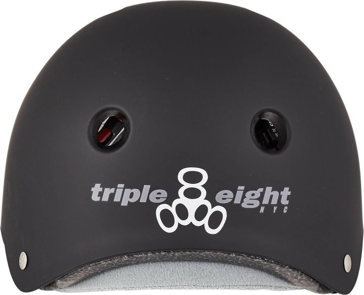 Triple Eight Certified Sweatsaver S-M Helm Rubber Black