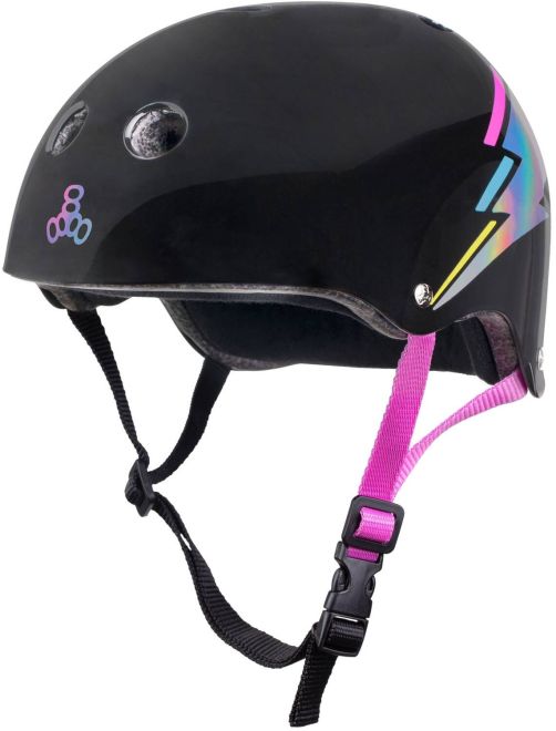 Triple Eight Certified Sweatsaver S-M Helm Black Hologram