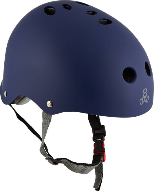 Triple Eight Certified Sweatsaver S-M Helm Navy Rubber