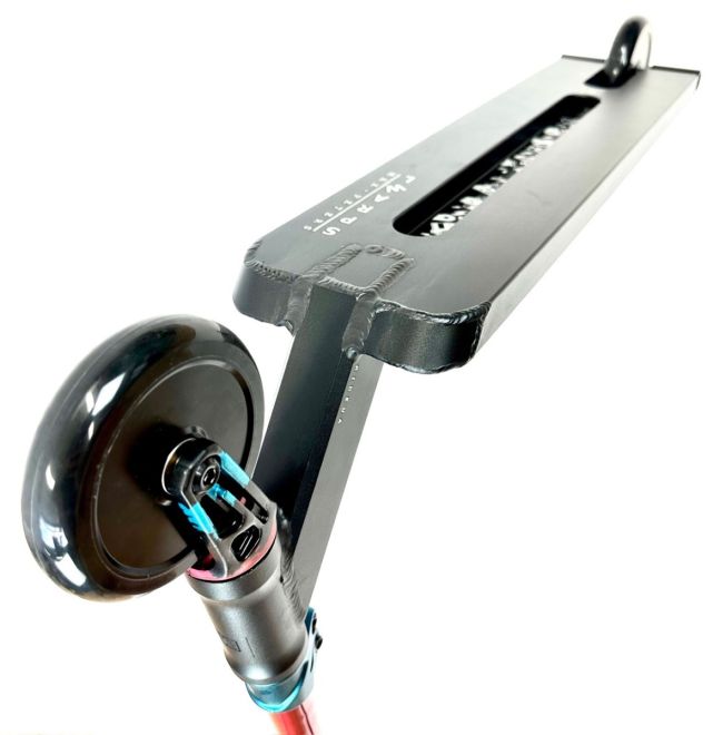 UrbanArtt Champ "L" Stunt Scooter Red Blue Black