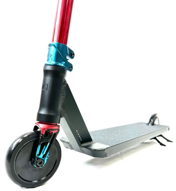 UrbanArtt Champ "L" Stunt Scooter Red Blue Black