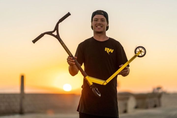 Nitro Circus RW JUNIOR REPLICA Stunt Scooter Gold Black